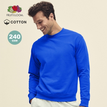 Sudadera adulto lightweight set-in s fruit of the loom - Ref. M1334