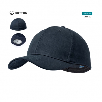 Gorra 6 paneles. ajustable el�stico klarke - Ref. M1533
