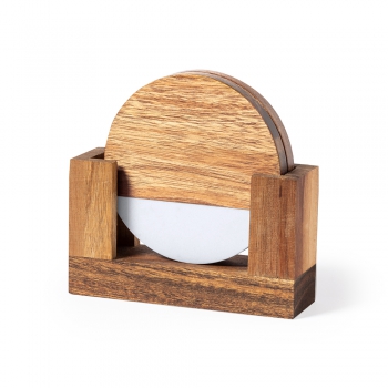 Set posavasos 2 piezas derrol - Ref. M1654 Set posavasos 2 piezas derrol - Ref. M1654