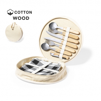 Set picnic 12 piezas. 2 servicios scotty - Ref. M1737