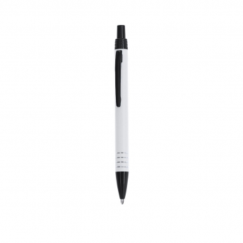 Bolígrafo aluminio carga jumbo blean - Ref. M21609 Bolígrafo aluminio carga jumbo blean - Ref. M21609