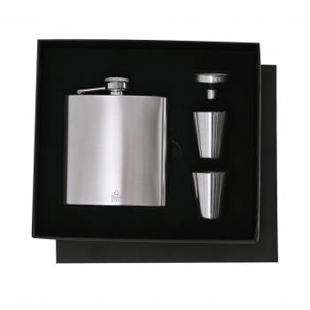 Set petaca 175 ml. 4 accesorios almaz - Ref. M21726 Set petaca 175 ml. 4 accesorios almaz - Ref. M21726