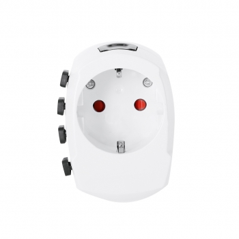 Adaptador viaje universal skross pro 3-pole - Ref. M22162 Adaptador viaje universal skross pro 3-pole - Ref. M22162