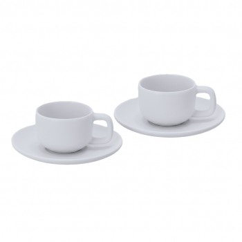 Set tazas 2 tazas 85 ml. 2 posavasos freyat - Ref. M22289