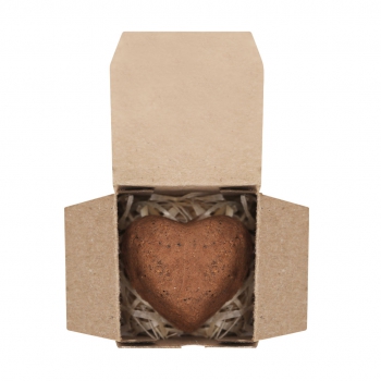 Caja bomb�n de coraz�n flores silvestres fobin - Ref. M2770