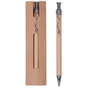 BOLÍGRAFO DE CARTÓN FUNDA INCLUIDA NATURA - Ref. M3341 BOLÍGRAFO DE CARTÓN FUNDA INCLUIDA NATURA - Ref. M3341