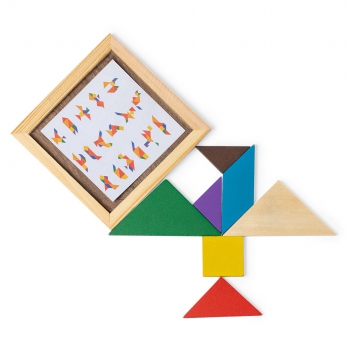 Puzzle 7 piezas tangram - Ref. M3704