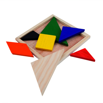 PUZZLE 7 PIEZAS TANGRAM - Ref. M3704