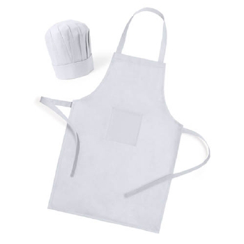 Set delantal y gorro cocinero infantil