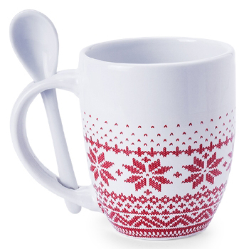 TAZA CERÁMICA CON CUCHARA SORBUX - Ref. M5193 TAZA CERÁMICA CON CUCHARA SORBUX - Ref. M5193