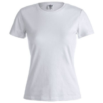 CAMISETA MUJER BLANCA GRUESA WCS180 KEYA - Ref. M5869