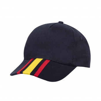 Gorra 5 paneles. cierre velcro desthin - Ref. M6975