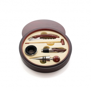 Set vinos 5 accesorios baco - Ref. M9648 Set vinos 5 accesorios baco - Ref. M9648