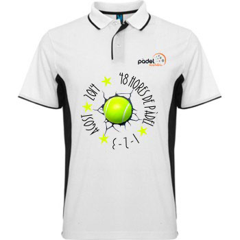 Polo padel sublimado - Ref. 90-1049