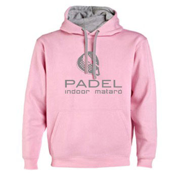 Sudadera combinada logo plata - Ref. 90-1059