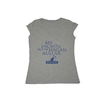 Camiseta chica cuello pico - Ref. 90-1124