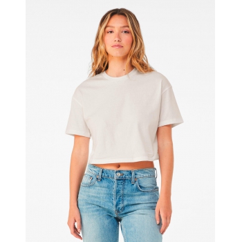 Camiseta corta de punto mujer - Ref. F01506