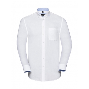 Camisa washed oxford entallada hombre - Ref. F02000 Camisa washed oxford entallada hombre - Ref. F02000
