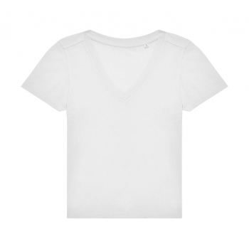 Camiseta con Cuello en V de Mujer #E150 - Ref. F04042