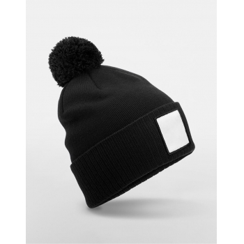 Gorro con Parche y Pompom - Ref. F10569