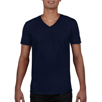 Camiseta Softstyle cuello V hombre - Ref. F10809