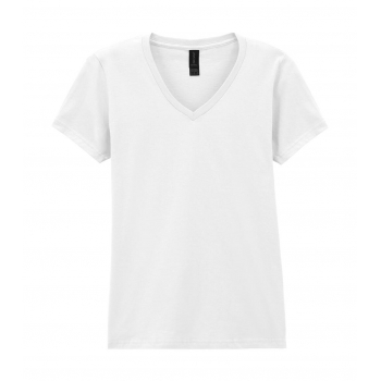 Camiseta softstyle cuello v mujer - Ref. F10909