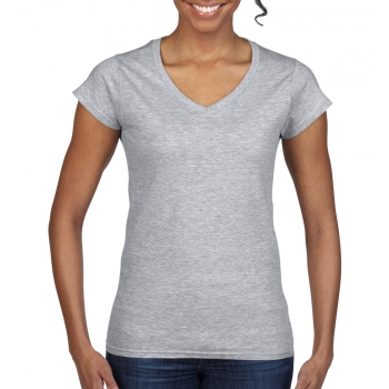 Camiseta softstyle cuello v mujer - Ref. F10909 Camiseta softstyle cuello v mujer - Ref. F10909