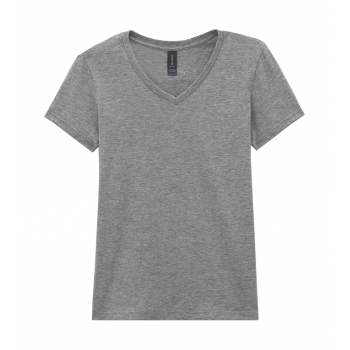 Camiseta softstyle cuello v mujer - Ref. F10909