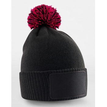 Gorro junior snowstar con parche - Ref. F15369