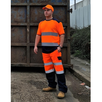 Camiseta bicolor de alta visibilidad - Ref. F17677