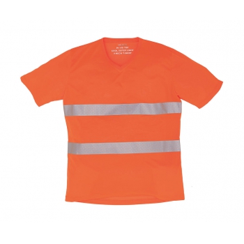 Camiseta cuello v fluo - Ref. F17877