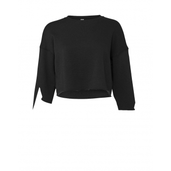 Sudadera corta mujer crew - Ref. F20306