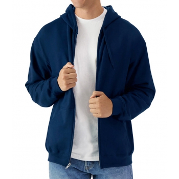Sudadera con capucha softstyle midweigh cremallera - Ref. F20609 Sudadera con capucha softstyle midweigh cremallera - Ref. F20609