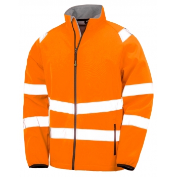 Softshell de seguridad imprimible reciclado - Ref. F20933