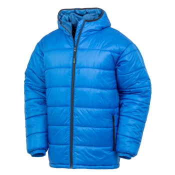 Parka reciclada acolchada con capucha - Ref. F21233