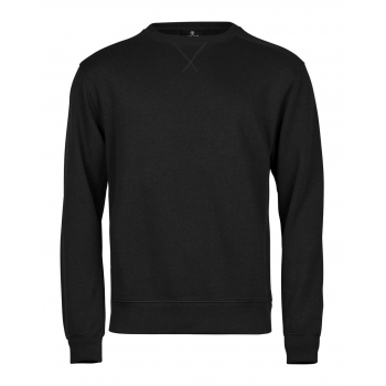 Sudadera cuello redondo acanalado interlock - Ref. F21754