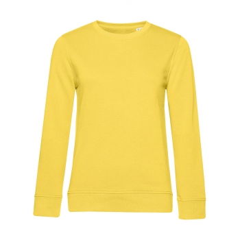 Sudadera french terry orgánica cuelloredondo mujer - Ref. F22942 Sudadera french terry orgánica cuelloredondo mujer - Ref. F22942