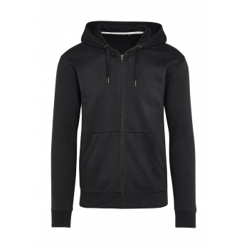 Sudadera capucha cremallera sin etiquetas unisex - Ref. F23152