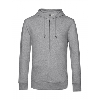 Sudadera orgánica con capucha y cremallera - Ref. F23242 Sudadera orgánica con capucha y cremallera - Ref. F23242