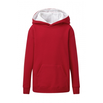 Sudadera capucha en contraste niño - Ref. F28052 Sudadera capucha en contraste niño - Ref. F28052
