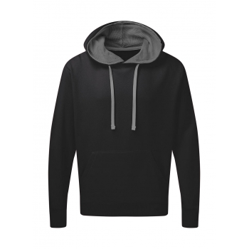 Sudadera capucha en contraste - Ref. F28152