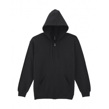 Sudadera capucha cremallera heavyweight - Ref. F29309