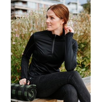 Jersey de mujer 1/4 cremallera Milano - Ref. F29618 Jersey de mujer 1/4 cremallera Milano - Ref. F29618