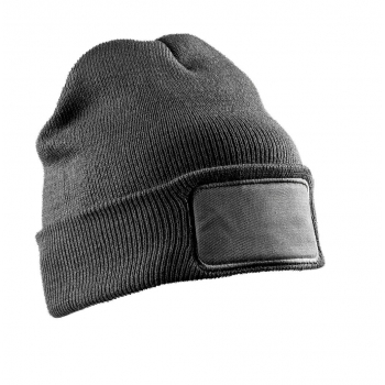 Gorro grueso con parche frontal - Ref. F30233