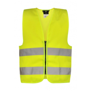 Chaleco con cremallera para nios 