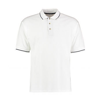 Polo piqué cuello rayado classic fit - Ref. F50411 Polo piqué cuello rayado classic fit - Ref. F50411
