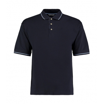 Polo piqu cuello rayado Classic Fit - Ref. F50411