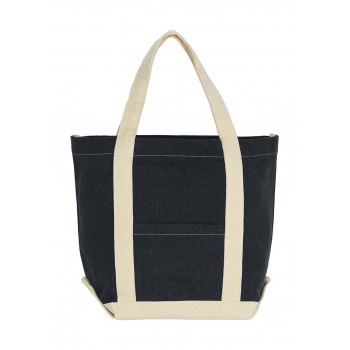 Bolsa de tela denim fuelle - Ref. F63857 Bolsa de tela denim fuelle - Ref. F63857