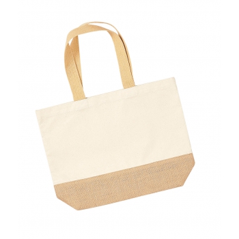 Bolsa tote base de yute - Ref. F66528 Bolsa tote base de yute - Ref. F66528