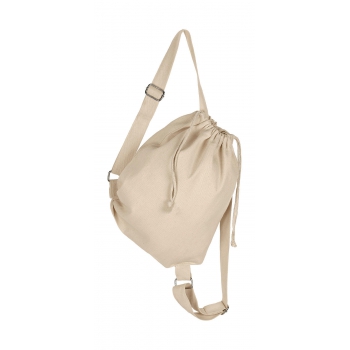 Mochila de lona con asas y cordn - Ref. F67857